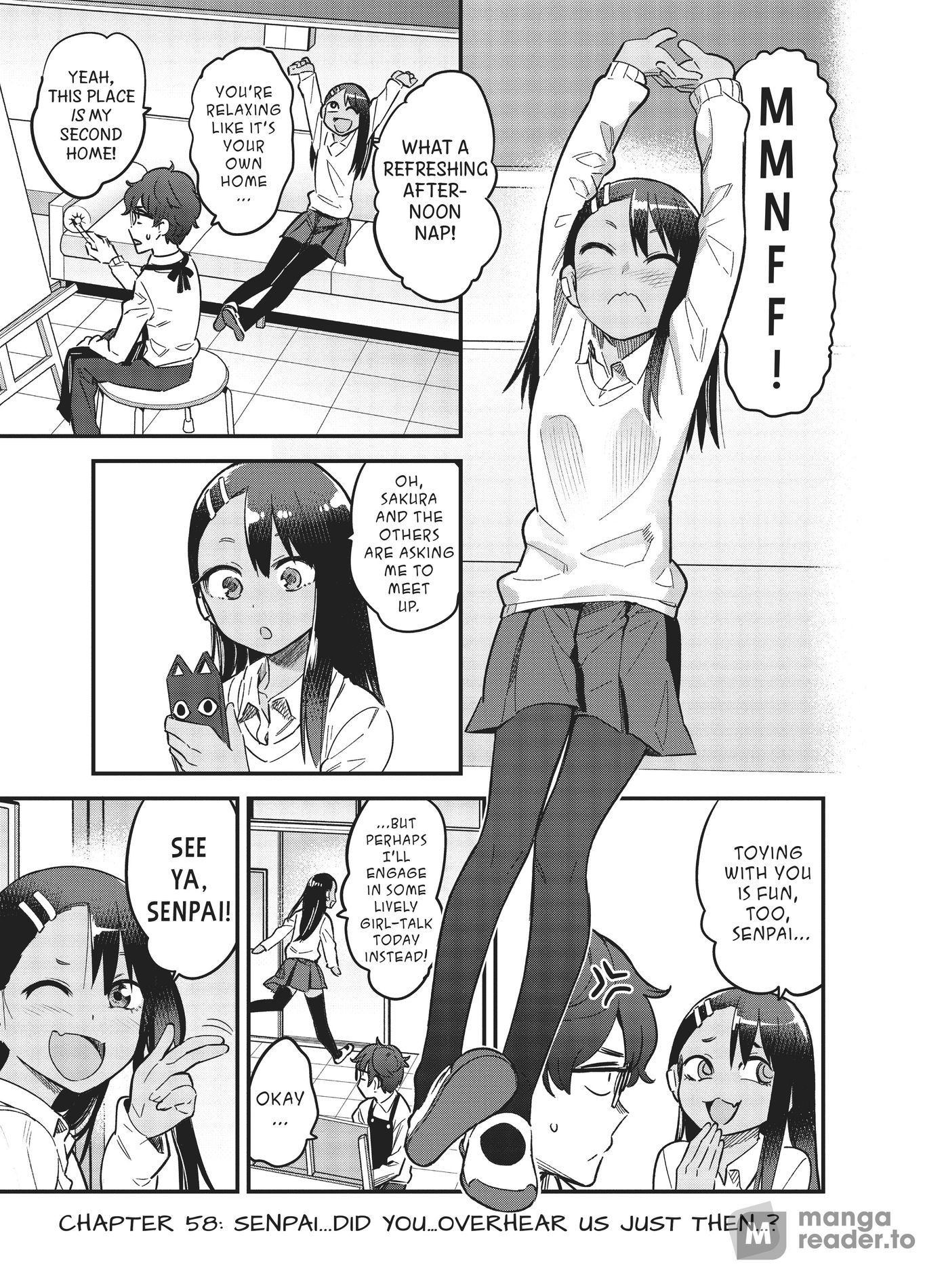 Ijiranaide, Nagatoro-san, Chapter 58 image 01